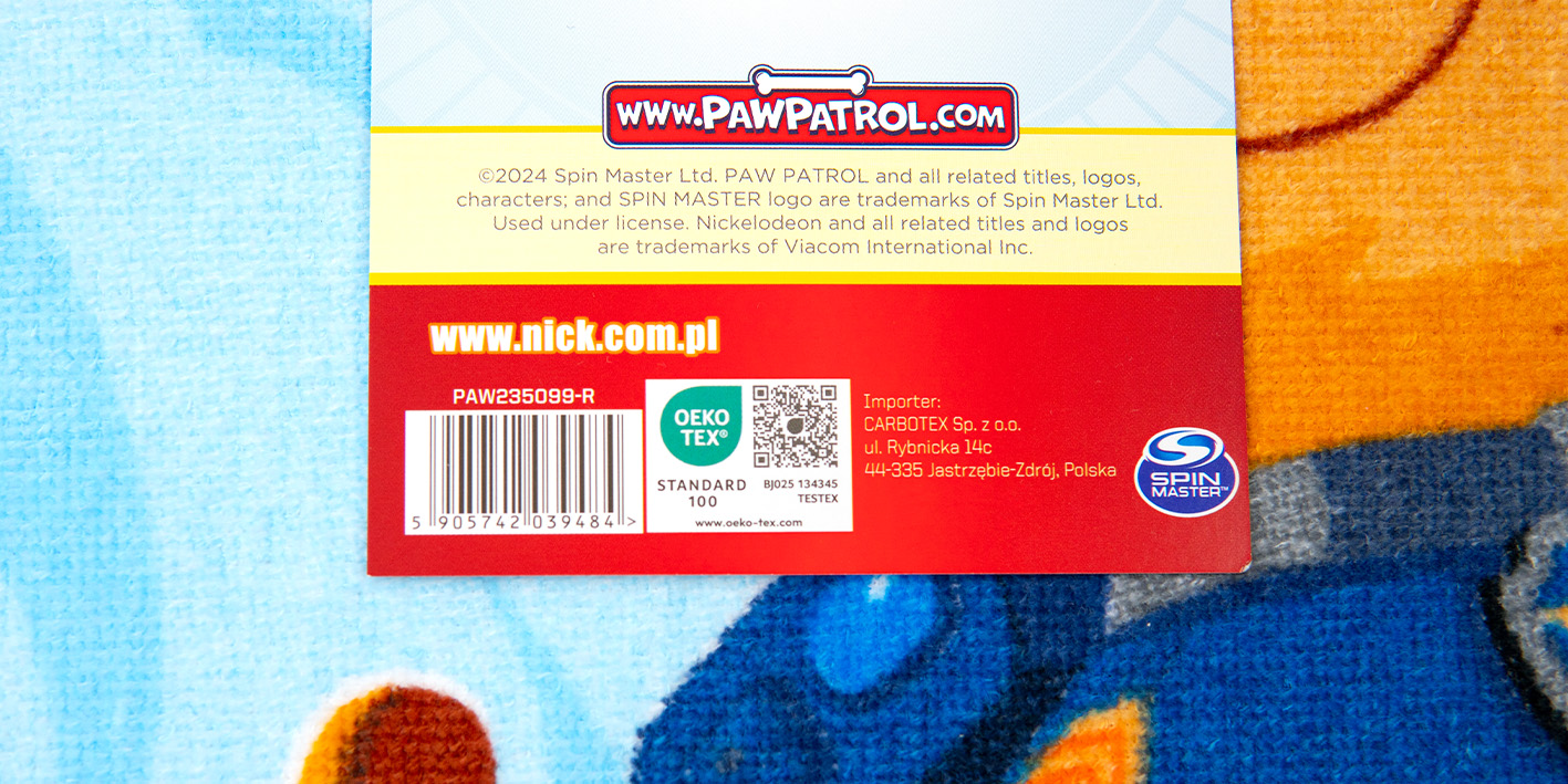 Ręcznik 30x50 cm psi patrol chase 5904302581630  PAW223062-R35